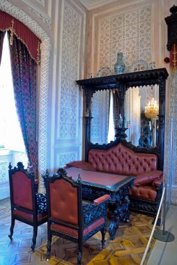 Pena Ulusal Sarayı veya Pena Sintra Kalesi 29 Mayıs 2025 Lizbon Portekiz