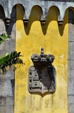 Pena Ulusal Sarayı veya Pena Sintra Kalesi Lizbon, Portekiz