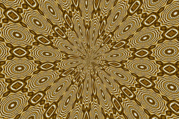 Symmetrical wallpaper close-up.Abstract brown background pattern kaleidosop.