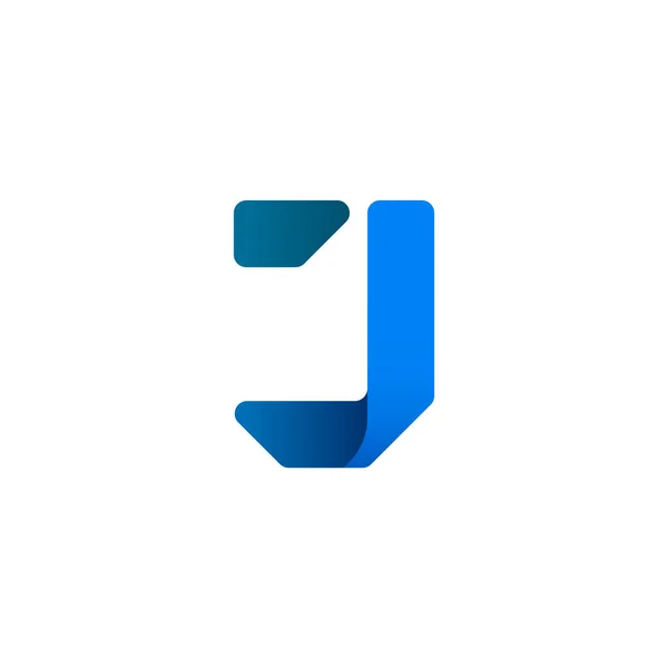 Papier Alfabet Origami Lettertype Voor Logo Ontwerp Met Schaduw Multi — Stockvector