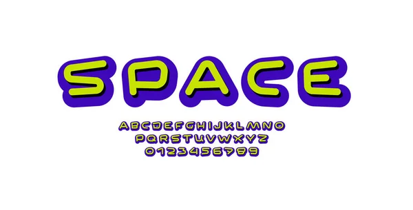 Abstracto Letra Alfabeto Tipografía Para Logotipo Diseño Futuro Nombre Marca — Vector de stock