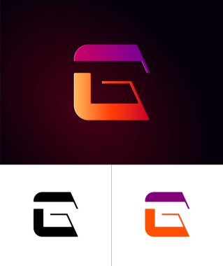 Teknik gelecek yazı tipi, dijital siber alfabe, arayüz tasarımı, logo tasarımı, vektör illüstrasyonları 10EPS