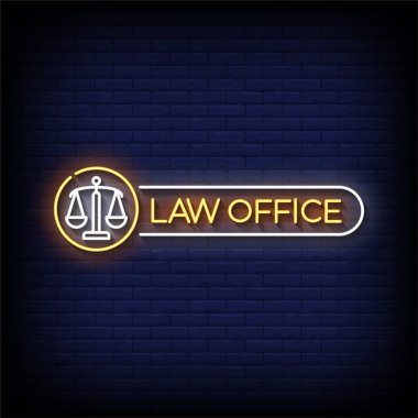 Kara Duvar arkaplanında yasa işareti olan bir yasa imzası.