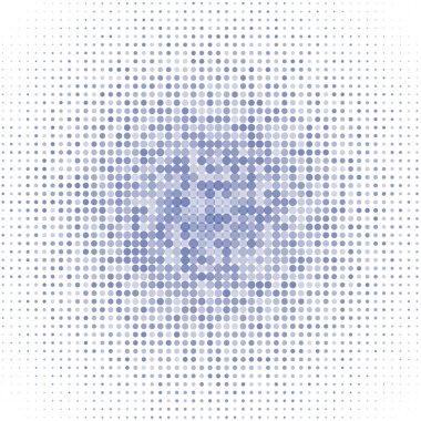 Soyut yarım ton noktalar deseni. 