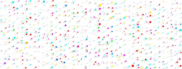 Abstracte Kleurrijke Verdeelde Stippen Achtergrond Isometrische Patroon Met Plat Ontwerp — Stockfoto