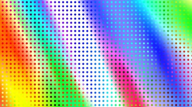 Renkli arka plan ile dots