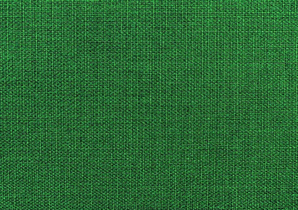 Groene Stof Textuur Achtergrond Close — Stockfoto