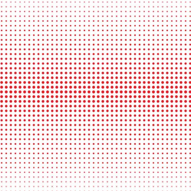 Kırmızı noktalı soyut arkaplan, dijital illüstrasyon