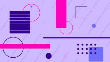 abstract geometric background with lines and circles. modern design template. 