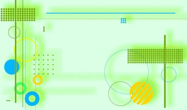 Geometrik şekilli soyut arkaplan