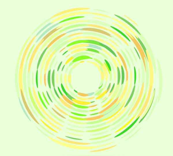 Forma Círculo Geométrico Abstrato Formas Radiais Concêntricas Espiral Círculos Fundo — Fotografia de Stock