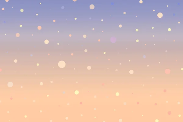 带着雪和星星的抽象背景 — 图库照片