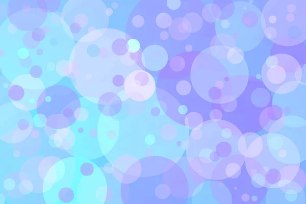 Patrón Con Círculos Azules Fondo Abstracto Con Luces Bokeh —  Fotos de Stock