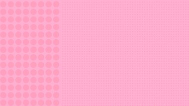 Noktalı pembe arkaplan. 