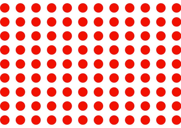 Kırmızı Noktaların Kusursuz Deseni Geometrik Arkaplan — Stok fotoğraf
