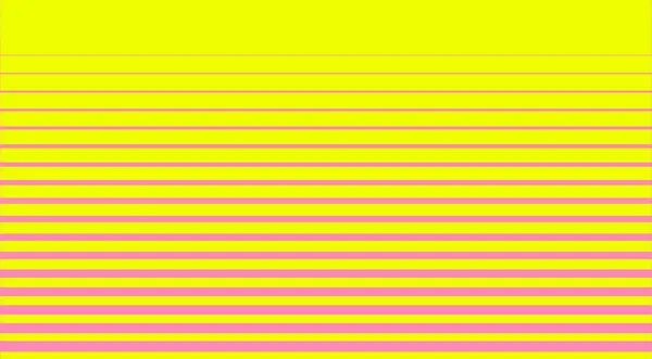 Rosa Und Gelb Horizontal Gestreifte Muster Hintergrund — Stockfoto