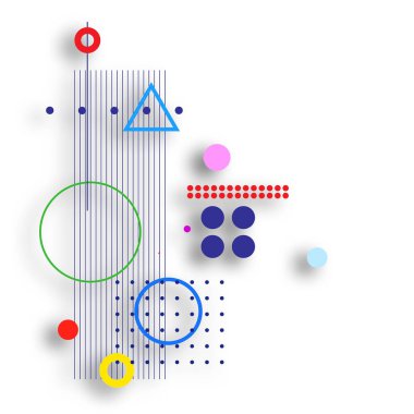 Modern soyut geometrik arkaplan