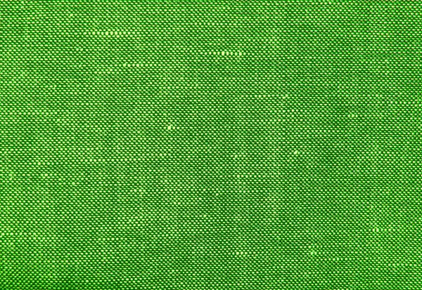 Grüner Stoffhintergrund Textur — Stockfoto