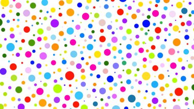 Konfeti ile renkli arka plan