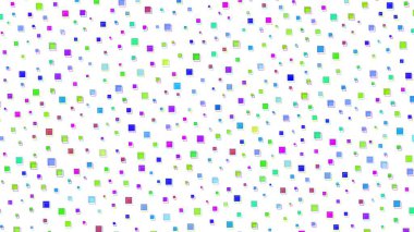 Küpler ile çok renkli arkaplan.