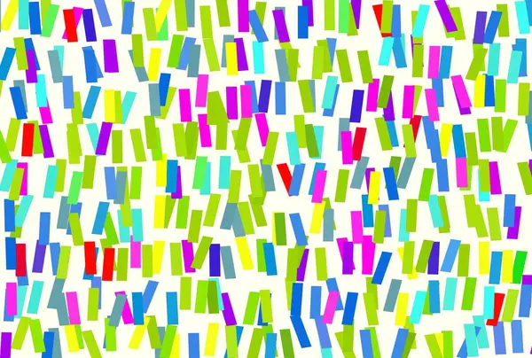 Een Kleurrijk Patroon Van Kleurrijke Stroken — Stockfoto