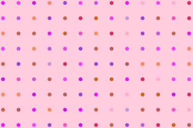 Renkli noktalı desen. soyut arkaplan