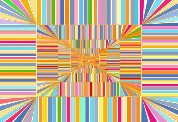 rainbow color striped geometric pattern background