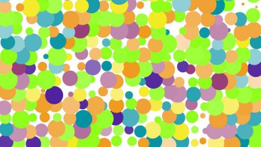 Konfetili soyut renkli arkaplan.