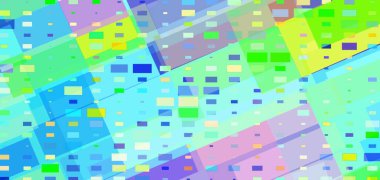 Farklı karelere sahip renkli arkaplan