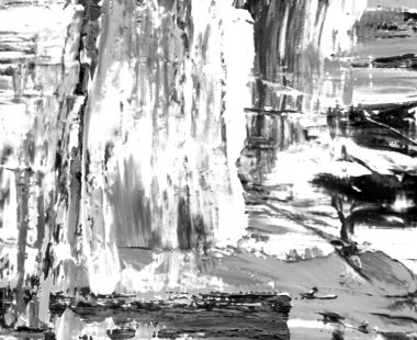 siyah ve beyaz boya darbeleri