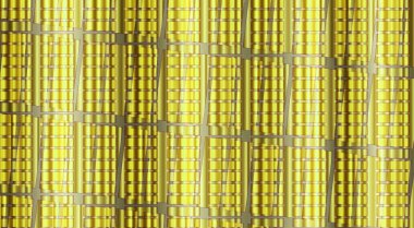 Farklı aksesuarları olan renkli bir arka plan. soyut desen