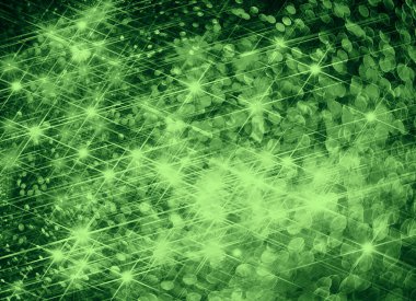 Işıltılı yeşil bokeh arkaplanı