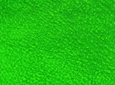Kumaş doku arka plan yeşil, yakın çekim. 