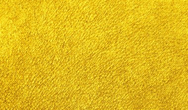 Arkaplan olarak sarı kumaş dokusu