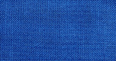 Mavi kumaş arka plan. Kumaş dokusu. mavi örülmüş tekstil.