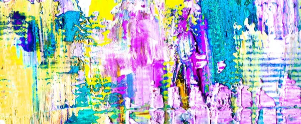 Modern sanat illüstrasyonunun soyut yağlı boya tablosu.