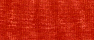 Kırmızı kumaşın doğal keten dokusundan gelen arkaplan