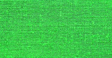 Arkaplan olarak yeşil kumaşın dokusu, yakın plan