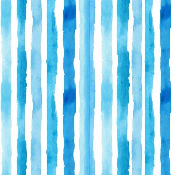 blue watercolor seamless background. abstract stripes