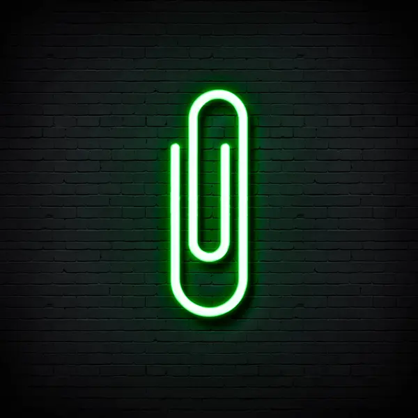 glowing neon line rubber tube icon isolated on brick wall background. colorful outline concept. vector