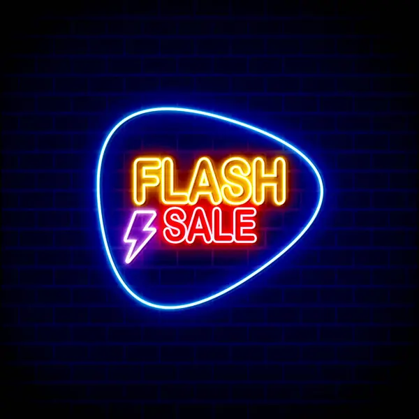 flash sale neon sign