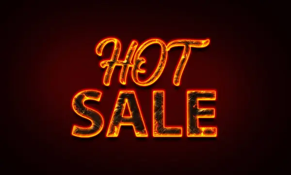 hot sale. red word hot sale. 3 d rendered illustration.