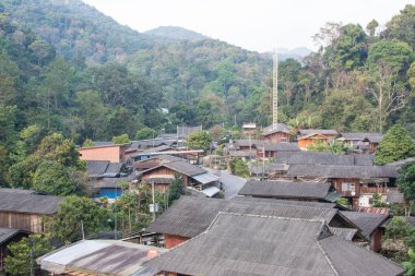 Pang hai village, the house in forest at Thailand.
