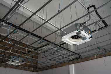 tavana monte edilmiş kaset tipi klima ünitesi yükle