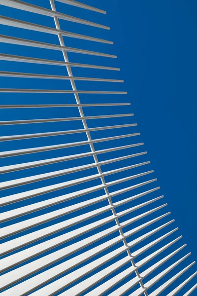 Design Metallkonstruktion Des Öffentlichen Gebäudes — Stockfoto