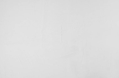 Alçı kapaklı boş beton duvar dokusu tasarımın arka planı için beyaz renk kullanımı.