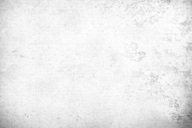 Soyut grunge doku efekti, beyaz arkaplanda toz taneciği. Grunge ve vintage resim biçimi için çamur örtüsü veya ekran efekti kullanımı.