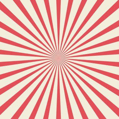 retro güneş patlaması, kırmızı daire arkaplan