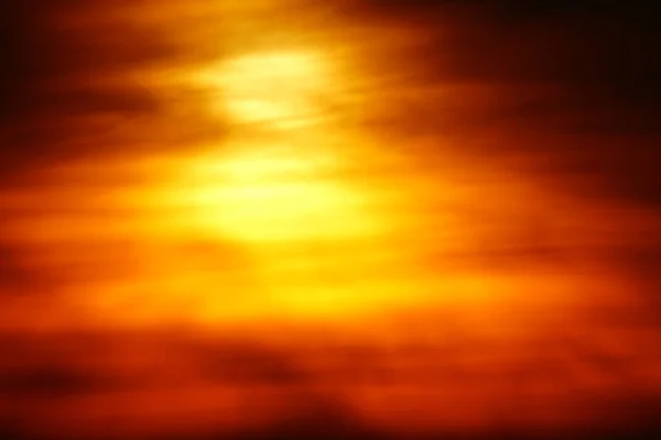 Blur Focus Coucher Soleil Ciel Orange Ciel Orange Nuage Extérieur — Photo