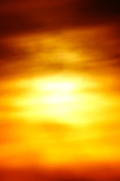 Homályos Fókusz Sunset Narancs Narancs Felhő Kültéri Nyár Természet — Stock Fotó